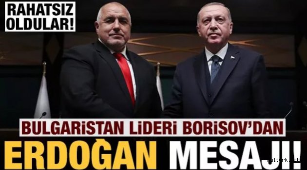 Bulgaristan Başbakanı: Erdoğan beni tebrik ettiği için rahatsız oldular
