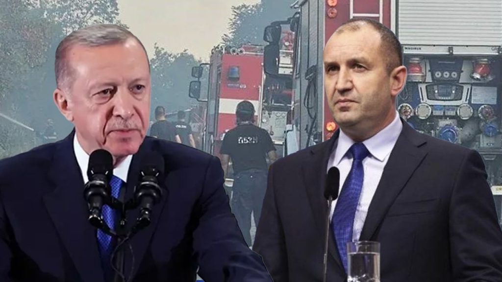 Yangınla mücadele eden Bulgaristan’a Türkiye’den yardım eli!