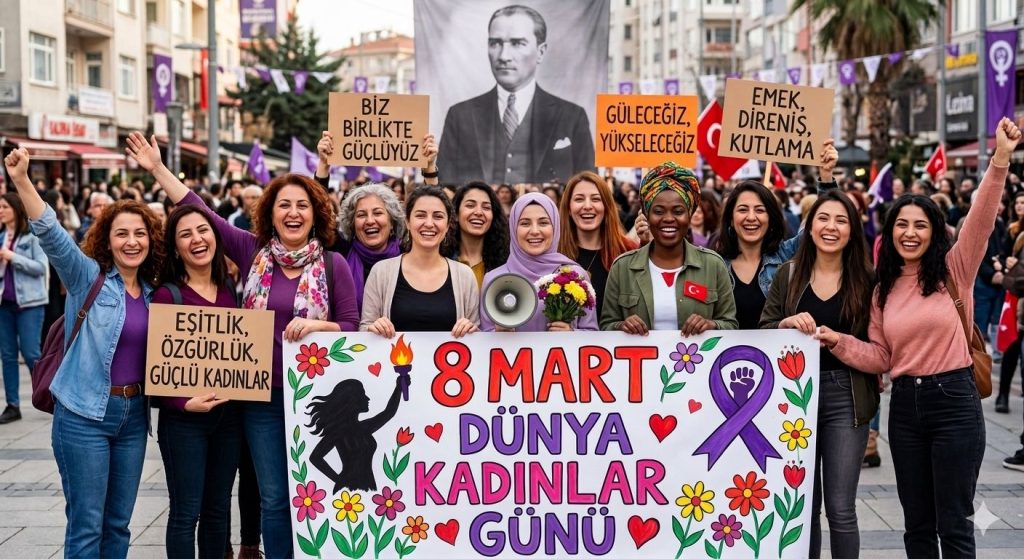 8 Mart Dünya Kadınlar Günü Kutlu Olsun