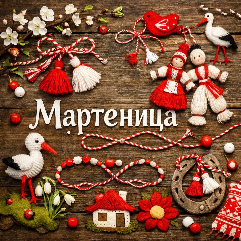 1 Mart Geleneği Baba Marta ve Marteniçka