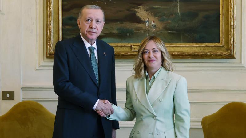 Cumhurbaşkanı Erdoğan ile İtalya Başbakanı Meloni Görüşmesi Gerçekleşti