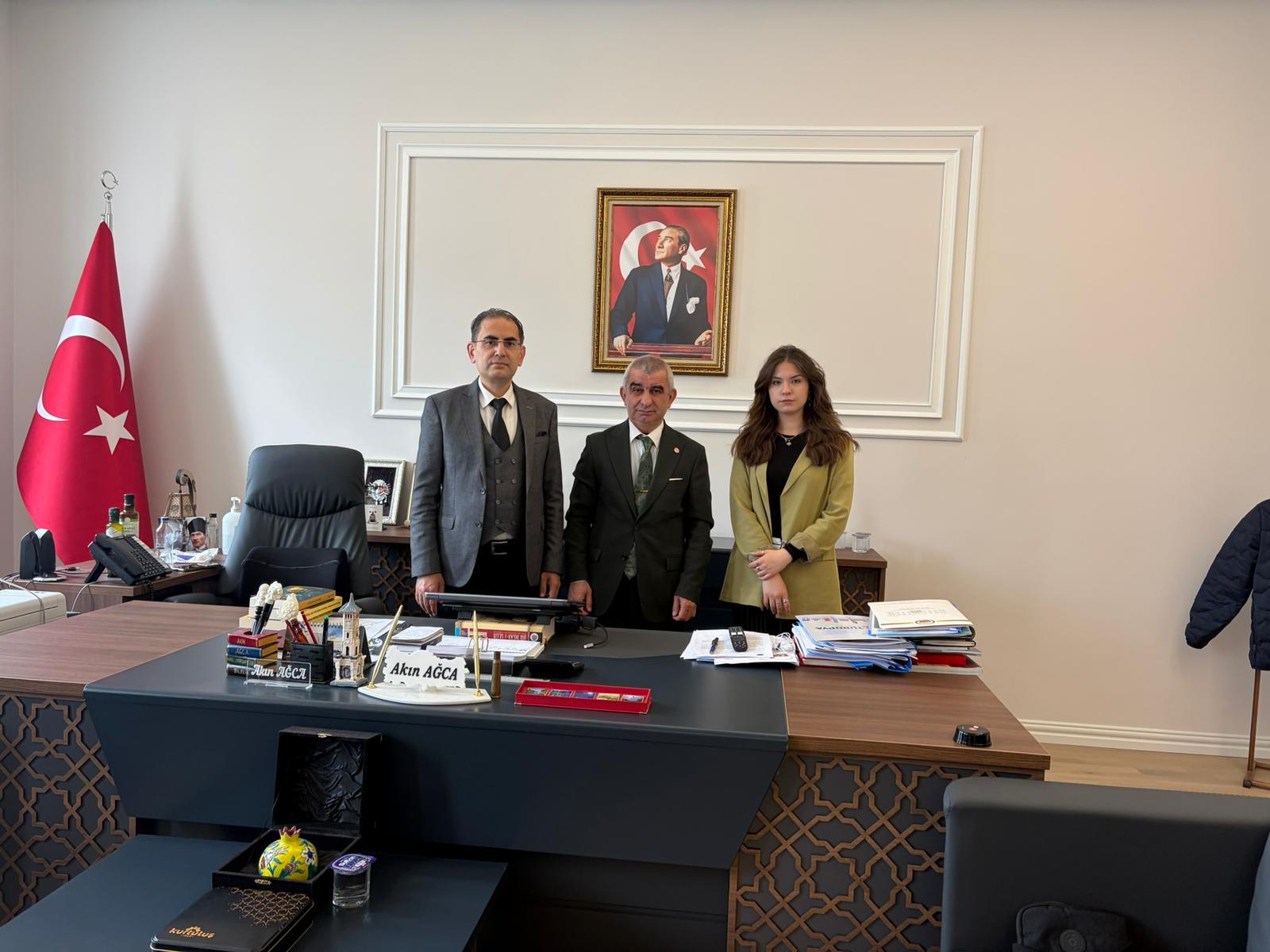 BULTÜRK’ten Bilecik Vali Yardımcısı Akın Ağca’ya Ziyaret