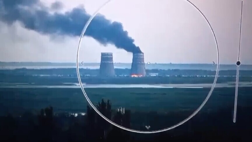 Rusya: Ukrayna, Zaporijya Nükleer Güç Santrali’nin Ulaşım Binasına Saldırdı