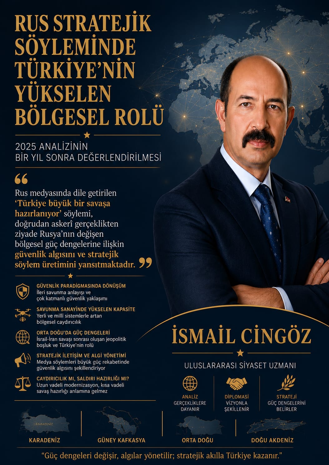 Rus Stratejik Söyleminde Türkiye’nin Yükselen Bölgesel Rolü: 2025 Analizinin Bir Yıl Sonra Değerlendirilmesi