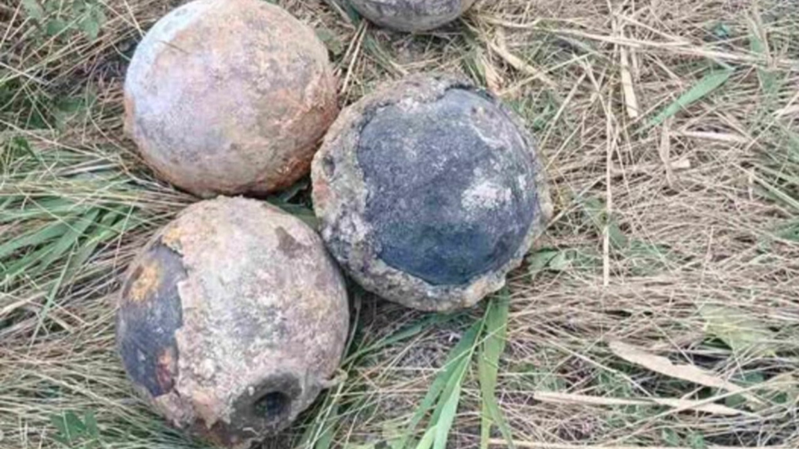 Tuna’da Ortaya Çıkan Dört Adet Top Mermisi Etkisiz Hale Getirildi