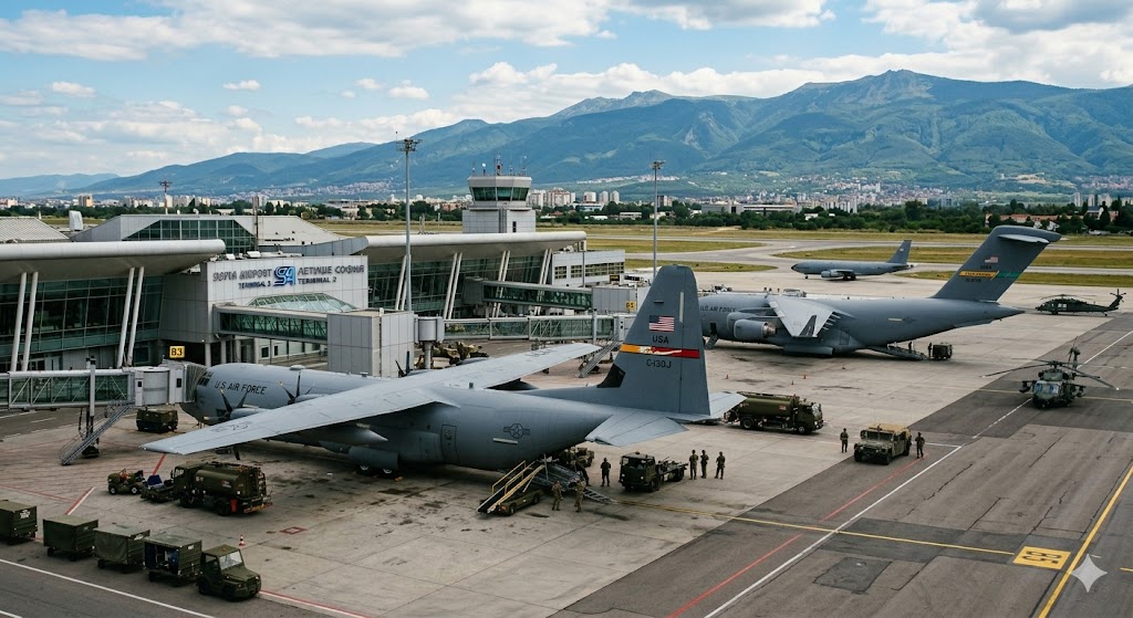Bulgaristan’da ABD’ye Ait İlk İki Yakıt İkmal Uçağı Bezmer Hava Üssü’ne İndi